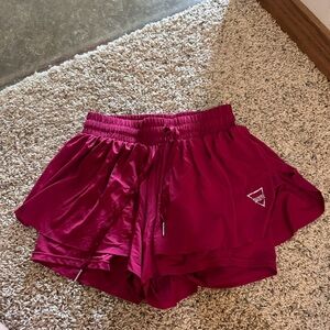 Women's Athletic Shorts in Vibrant Pink